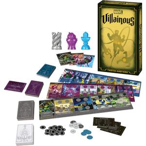 Ravensburger Marvel Villainous: Twisted Ambitions - Engaging Strategy Board Game | Perfect for Marvel Fans & Families | Compatibility with Other Marvel Villainous Games | High Replay Value