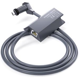 Starlink Ethernet Adapter for Rectangular Satellite Internet V2, Starlink Adapter Ethernet Gen 2 for Wired External Network Fast & Stable Connection Star-Link Standard Actuated Gen 2