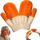 2026 Winter Goose Gloves, Funny Novelty Animal Gloves with Thermal Soft Lining, Cute Goose Mittens Gift for Girl Friend Women