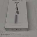 Slate Electric Flosser - Rechargeable | 3-in-1 Dentist-Invented with Reusable Floss Heads, Gum Brushes & Tongue Scraper | More Effective Than String or Water Floss (White)