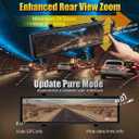 NikoMaku Mirror Dash Cam with Detached Front Camera OEM Design 11 Full Touch Screen Rear View Mirror Camera with 2K Rear Camera for Cars, HDR, Night Vision, Parking Assistance AS-J3