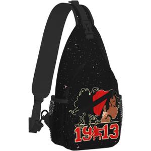 Sling Bag for Women Lightweight Daypack with Adjustable Chest Bag Crossbody Bags for Sports Travel, Hiking, 3.5 x 7.5 x 15.3 in
