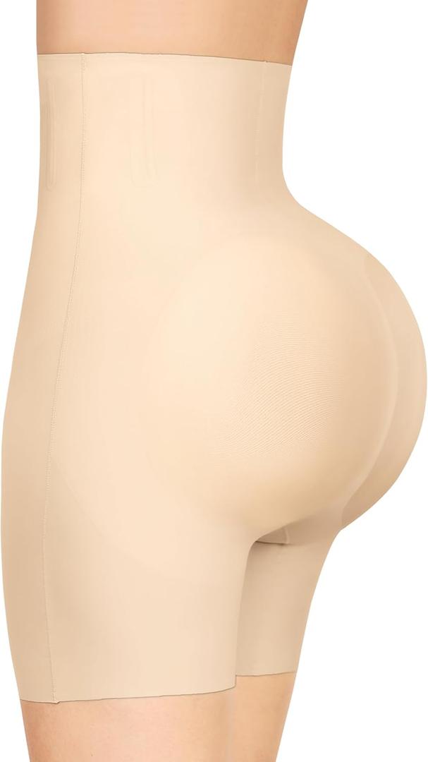 Lover-Beauty Butt Pads Shapewear High Waisted Tummy Control Padded Butt Lifting Underwear, Size Medium