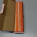 12 Inch Gradient Orange Taper Candles for Home Decoration, 8 Pack Long Candlesticks for Dinner Party Holiday Fall Halloween and Harvest
