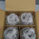 Champagne Glasses,Set of 4,Classic Shape,Hand Blown Elegant Unique Gift for Long stem Sparkling,Wine glasses for Wedding,Birthday Mothers Day-Ideal for Wine Tasting,Daily Use-6.5 oz,Clear