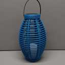 Everyday Living® Solar Lantern - Aqua