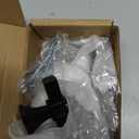 5 Pack Cabinet Knobs Black Dresser Drawer Knobs - Black Kitchen Cabinet Pulls T Bar Kitchen Hardware (Single Hole Knob)