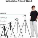 Tripod Stand for Nex Playground Console, Adjustable Height Stable Holder for Nex Playground Accessory, Aluminum Professional Tripod for Camera/Phone/Projector