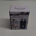 SIMPLETASTE Milk Frother, 4-in-1 Electric Milk Steamer, Automatic Warm and Cold Foam Maker and Milk Warmer for Latte, Cappuccinos, Macchiato (Blue)