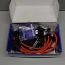 8PCS UF262 Round Ignition Coil Pack & 41-962 Spark Plugs & Spark Plug Wires Set Compatible with Chevrolet Express 4.3 4.8 5.0 5.3 2003-2007 Harness GMC Sierra 1500 Replace# D585 19005218 748UU