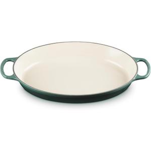 Le Creuset Enameled Cast Iron Signature Oval Baker, 3 qt., Artichaut