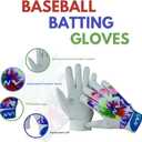 NVT Baseball Batting Gloves, Offers Superior Grip & Performance, Ultimate Durability and Ventilation, Batting Gloves Men
