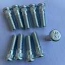 10pcs Front Rear M12x1.5 Wheel Stud Bolts 610-360 Compatible with Honda CR-V Civic Accord Pilot Odysse HR-V, Crosstour & Acura RDX, TLX, TSX, TL, RL, NSX, CL, Legen & Isuz Oasis