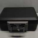 SentrySafe Fireproof Safe Box with Key Lock, Chest Safe with Carrying Handle to Secure Money, Jewelry, Documents, 0.25 Cubic Feet, 6.3 x 15.3 x 12.1 Inches, 1160