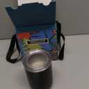 Self Stirring Coffee Mug with Temperature Control, Type-C Heated Magnetic Mixing Cup,3 Heat Levels,8-Hour Auto Shut-Off, USB Rechargeable Stainless Steel Smart Mug for Milk Protein Shakes Black 11oz