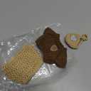 Clothes for Labubu(NO Doll), 15cm/17cm Doll Accessories Suit ,Handcrafted Crochet 3-Piece Set,Premium Outfit with Accessories for , Stylish Clothes for Dolls, Play & Collector