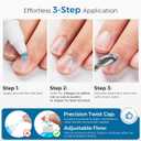 Glamonade Instant Cuticle Remover Gel: Fast-Acting Cuticle Softener for Overgrown Rough Cuticles, Salicylic Acid, Gentle for Sensitive Skin, Professional Manicure Prep & Nail Care