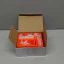 Qunclay 9 Pieces Neon Pink Acrylic Display Risers Stand Shelf Acrylic Retail Desktop Jewelry Display Riser Showcase Fixtures for Dessert Cupcake Figure Collectibles Party(Neon Pink)