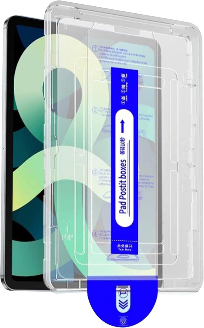 for OnePlus Pad 3 13.2 inch Screen Protector with De-Bubble Card,9H Hardness, Anti-Scratch, Tempered Glass Film, Case Friendly, Anti-Scratch