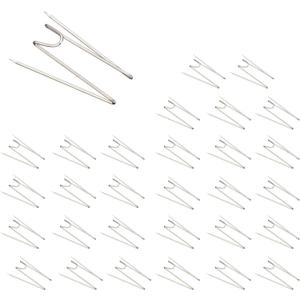 30 Pcs Fabric Panel Wall Hooks for Interior or Exterior Decor at Home, School, Office, DIY