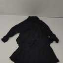 Woman's Shirt And Shorts Black, Small