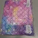 Mermaid Gymnastics Leotards for Girls 4-13 Years Old Toddler Kids Dance Tumbling Outfit Matching Shorts Set Birthday Gifts (10-11 Years, Sk36)