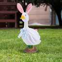 Easter Bunny Goose Outfit Goose Clothes Porch Goose Outfit Lawn Goose Clothing for 23" High Cement or Plastic Goose Lawn Goose Clothing, Porch Goose Clothes, Lawn Goose Outfit