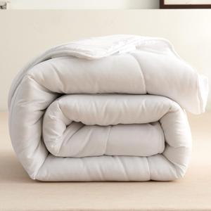 White Down Alternative Comforter, Fluffy Lightweight Duvet Insert Bed Comforter, Home/Hotel/Dorm Room Essentials All Season Bedding (Queen)