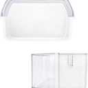 DA97-12935A Refrigerator Door Bin (Both the Left and Right Sides) Compatible with Samsung RF220NCTASG, RF220NCTAWW, RF220NCTASP, RF221NCTASP, RF221NCTASR Refrigerators