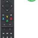 PDP Solis Xbox Gaming Media Remote Control for TV - Fully Licensed by Microsoft for Xbox Series X|S, Xbox One, Solar Powered Rechargeable Battery, Compact Navigation Toggle, Black