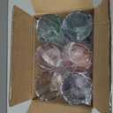 US Acrylic Classic Plastic Reusable Drinking Glasses (Set of 6) 16oz Water Cups Assorted Colors | BPA-Free Tumblers, Made in USA | Top-Rack Dishwasher Safe