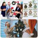 2 x 24 Sets Christmas Employee Appreciation Gifts Bulk Scented Christmas Hanging Ornaments with Card Bag Inspirational Thank You Gifts Bulk for Coworkers Staff Xmas Tree (Thank You)