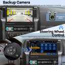 Single Din Flip Out Screen Car Stereo with Wireless Carplay and Android Auto, 7 inch 1 Din Touch Screen Radio Support Bluetooth/SWC/USB/FM + Backup Camera + Mic + Remote Control
