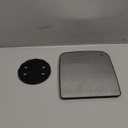 DNA Motoring OEM-MG-0452 963661PA1E OE Style Left Side Heated Upper Mirror Glass Compatible with 12-19 Nissan NV1500/ NV2500 / NV3500