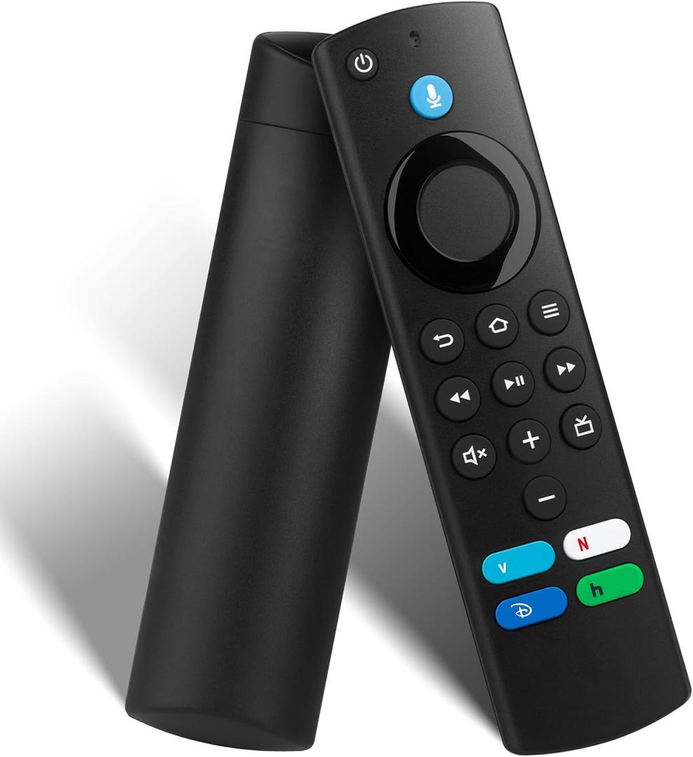 Replacement Voice Remote for Smart TVs Stick 4K,TVs Stick(2nd/3rd Gen),Lite,TV Cube(1st/2nd/3rd Gen),for Insignia/Toshiba/Pioneer AMZ Smart TV