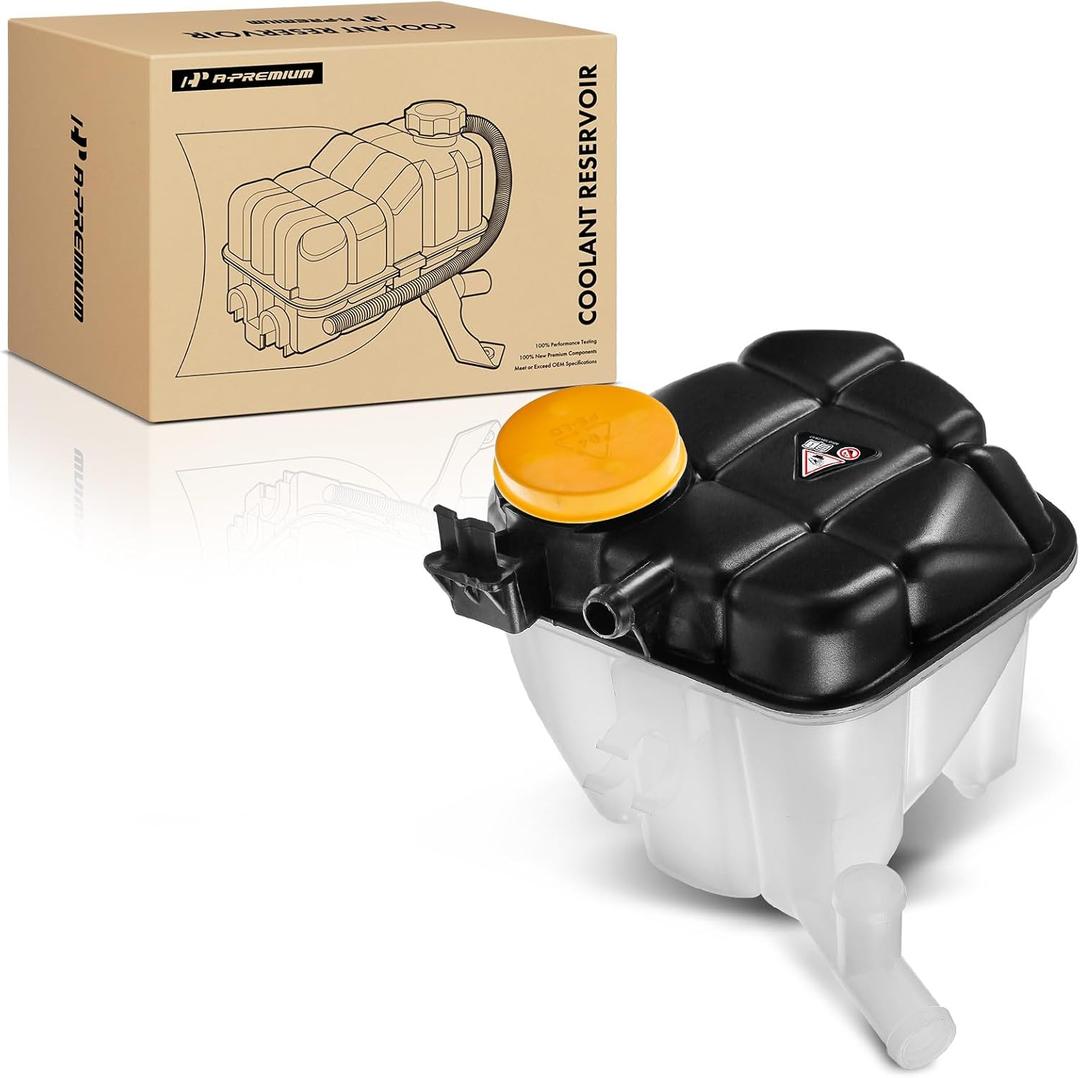 A-Premium Engine Coolant Overflow Recovery Reservoir Tank Compatible with Mercedes-Benz GL350, GL450, GL550, GLE300d, GLE350d, GLE400, GLE550, GLE550e, GLS350d, GLS450, GLS550, ML250, ML350, ML400