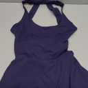 Heathyoga Tennis Dress with Built in Shorts and Bra Athletic Dress for Women Summer Cut Out Twisted Golf Workout Dress XS