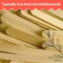 3 x Perfect Stix -4.5" Wooden Craft Sticks in Shrink Sealed Packs of 10ct-50 Packs of 10ct=500 Sticks Per Case