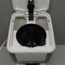 West Bend Timeless 12-Cup Programmable Coffee Maker with Brew Strength Selector for Hot and Iced Coffee, Includes 1-4 Cup Brew Option and Permanent Filter (White/Gold)