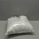 JA COMFORTS 1220 Premium Goose Down Feather Throw Pillow Inserts(Set of 2)-5% Down Filling,High Filling Weight,250 TC Cotton Cover, Square, White