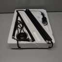 [Upgraded] LED Floor Lamp for Living Room, 3 Color Temperature Floor Lamp with Foot Switch Modern Standing Lamp Tall Pole Floor Reading Lamp for Bedroom, Study Room, Office, 9W Bulb Included, Black