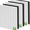 115115 HEPA Replacement Filters A for Winix PlasmaWave Air Purifier C535 5300 5300-2 6300 6300-2 P300 AM90 C909 9800, 3 True HEPA Size 21 Filter + 3 Activated Carbon Pre-Filters