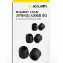 Acoustic Memory Foam Universal Earbud Tips