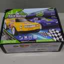 Slot Car Race Track Sets for Boys, Race Car Track with 2 High-Speed Slot Cars, Battery or Electric Car Track, Dual Racing Game Lap Counter Track Sets, Toys Gifts for Boys Girls Ages 4 5 6 7 8-12