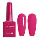 CANNI Hot Pink Gel Nail Polish - Neon Color, High Gloss Soak Off UV Gel for French Manicure - Salon DIY