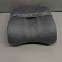 KingPavonini Cooling Knee Pillow for Side Sleepers Hip Pain, Memory Foam Leg Pillow for Side Sleeping with Strap, Ergonomic Hip Pillow for Spine Aligning, Back/Knee Pain, Sciatica, Pregnancy (Gray)