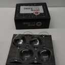 Gusto Nostro Crystal  Glasses Set of 4, 22 Oz Long Stem Modern Glasses for White and Red , Dishwasher Safe, Fancy, Elegant, Large and Tall Glass for Wedding Christmas Anniversary (Crystal Design 3)