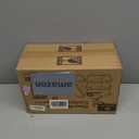 M MCIRCO [5-Pack,36 Oz] Glass Meal Prep Containers 2 Compartments Portion Control with Upgraded Snap Locking Lids Glass Food Storage Containers, Microwave, Oven, Freezer and Dishwasher (4.5 Cups) (Gray)