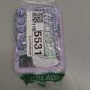 Mr. Pen Mechanical Switch Calculator, 12 Digits, Large LCD Display, Purple Calculator Big Buttons