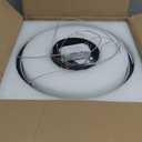 12" Ring Modern Led Chandelier Black Led Ring Chandelier Modern Pendant Lights Adjustable Height Light Contemporary Light Fixture for Kitchen Island Bedroom Kitchen Island Dining Room